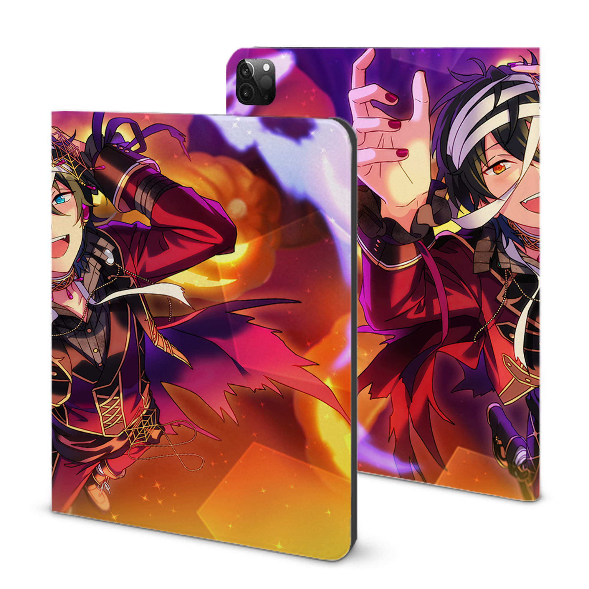 （画像用） あんさんぶるスターズ! Ensemble Stars IPadケース ペンホルダー付き ブックスタイルデザイン